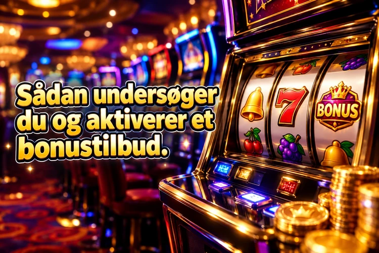 Sådan undersøger du og aktiverer et bonustilbud